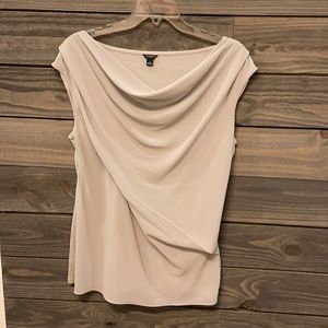 Ann Taylor sleeveless gray top